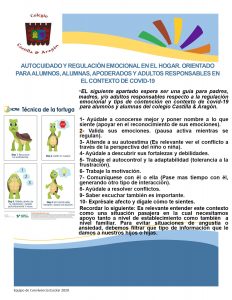 Afiche Regulación emocional CE Castilla 1