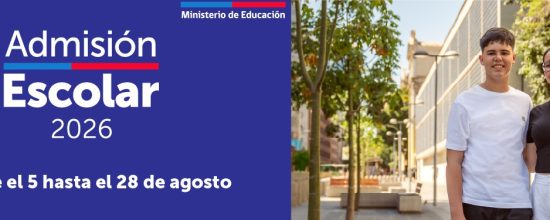 Banner Admisión Escolar 2