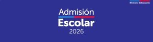 Banner logo Admisión Escolar